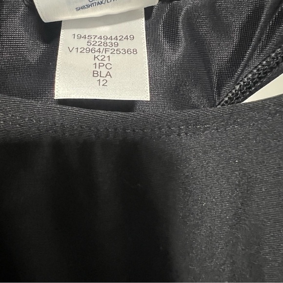 Lands-end Black Padded Swim Dress, New with Tags - Picture 3 of 4